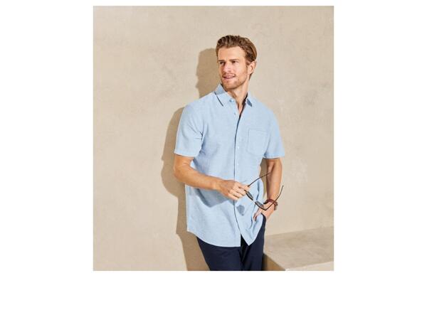 Men's Linen Blend Shirt