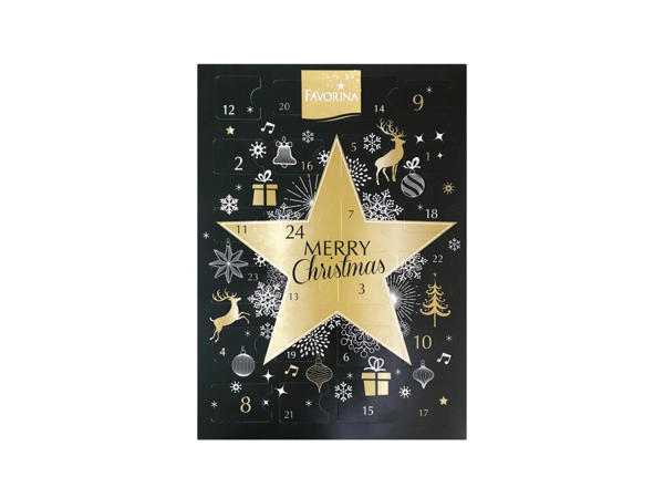 Advent Calendar with Pralines