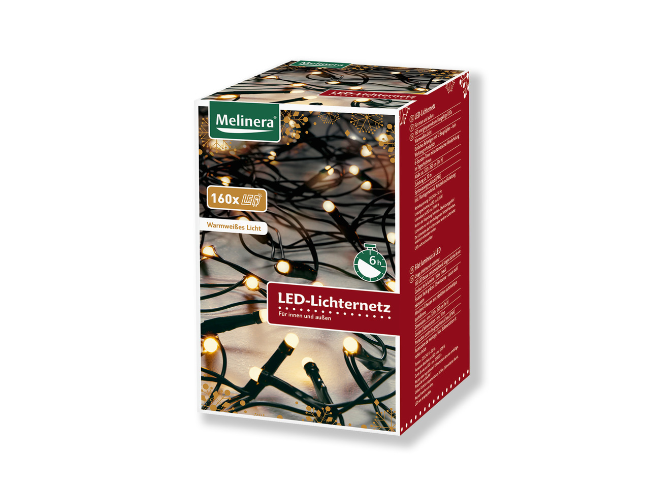 MELINERA(R) LED-lysgardin eller lysnet