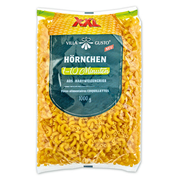 Hörnchen Nudeln XXL