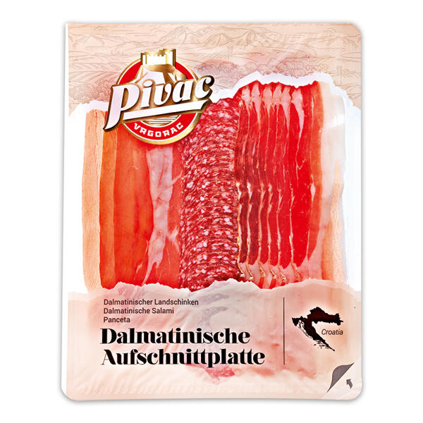 Dalmatinische Aufschnittplatte
