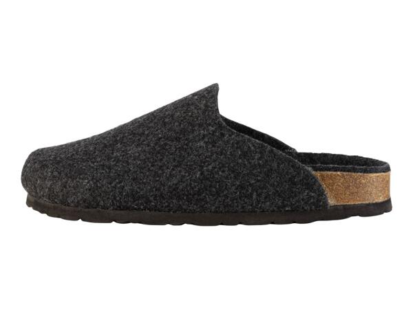 Livergy Men's Felt Clogs - Black