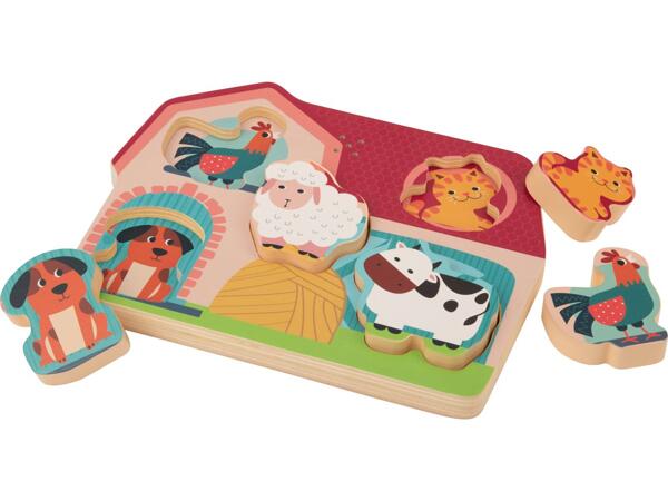 Wooden Puzzle With Sounds