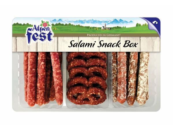 Salami snack box