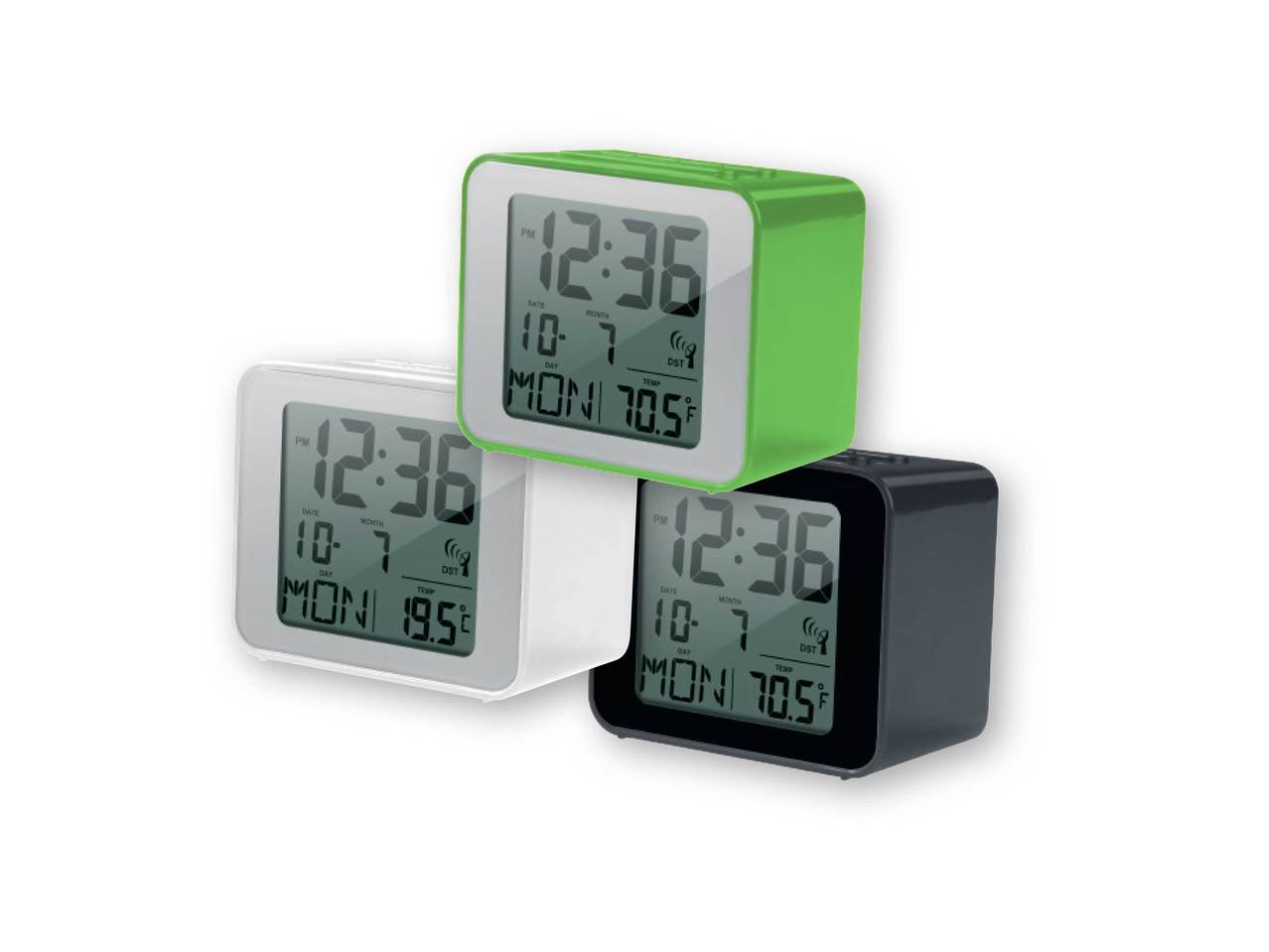 aurioL Radio-Controlled Alarm Clock