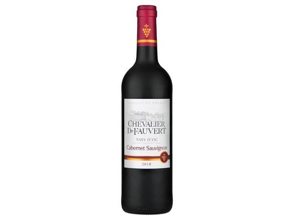 CHEVALIER DE FAUVERT CABERNET SAUVIGNON 2018
