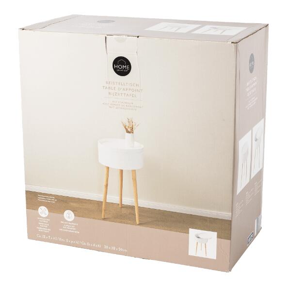 HOME CREATION(R) 				Beistelltisch mit Stauraum