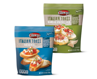 Clancy's Original or Garlic Parmesan Italian Toast