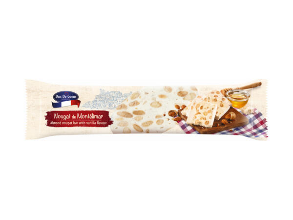 Almond Nougat Bar with Vanilla