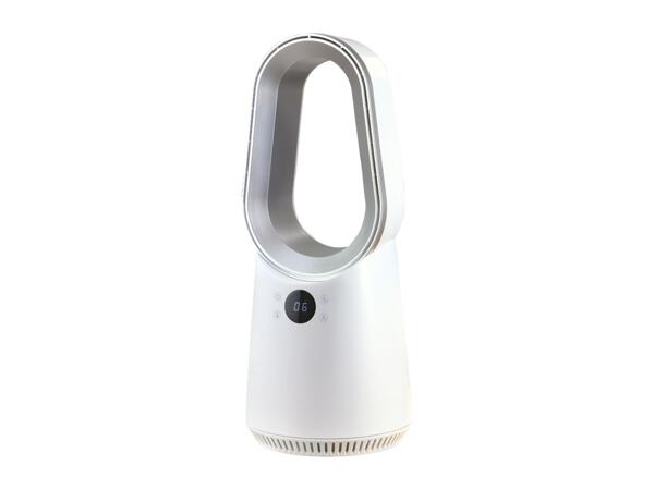 White Bladeless Desk Fan