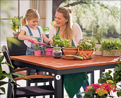 GARDENLINE(R) Gartentisch "Milano"