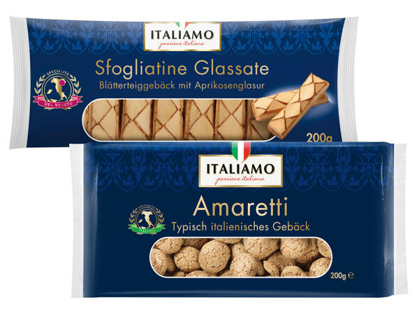 ITALIAMO Amaretti oder Sfogliatine Glassate
