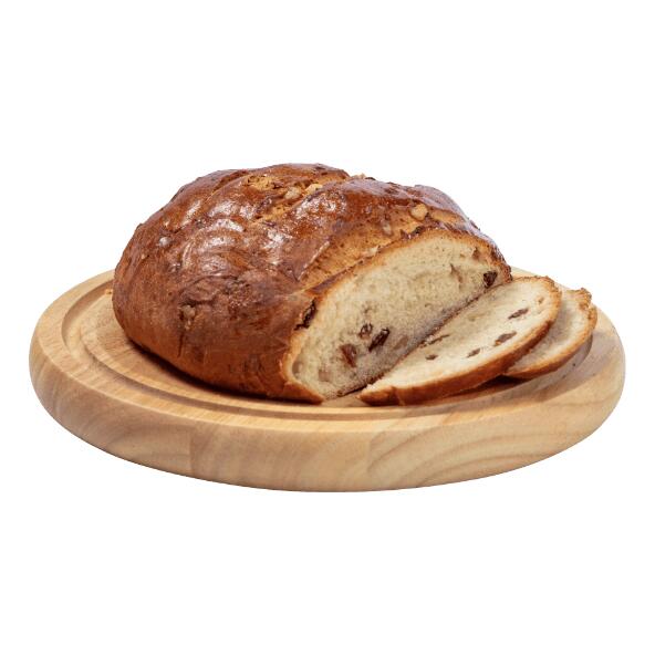 Vers suiker-rozijnenbrood