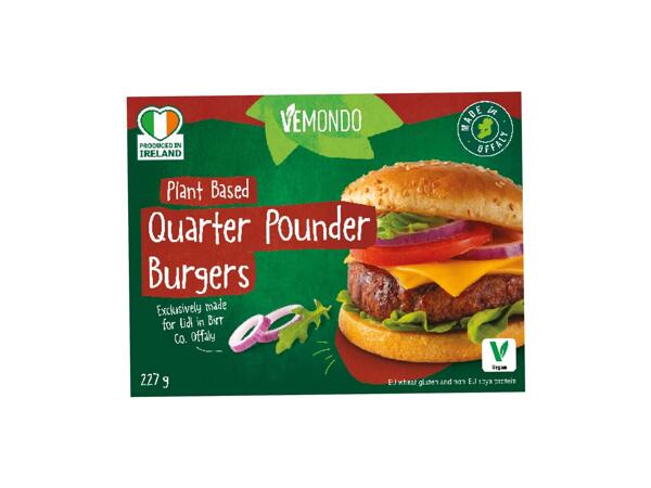 Plant Based Quarter Pounders