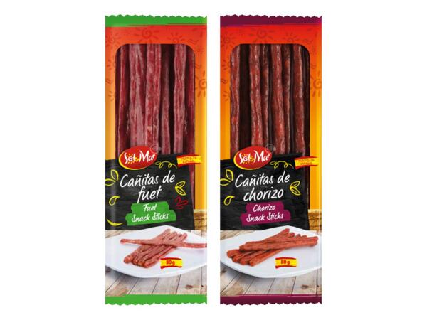 Chorizo or Fuet d'Olot Snack