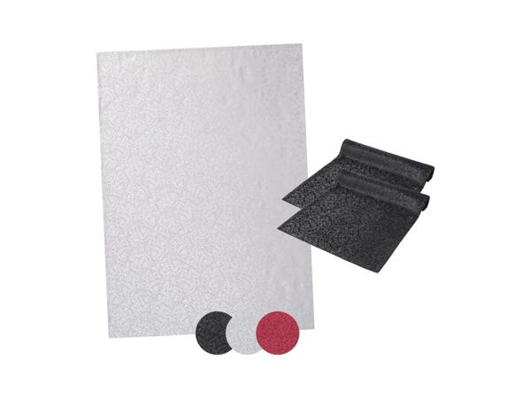 Bordsduk/-löpare i jacquard