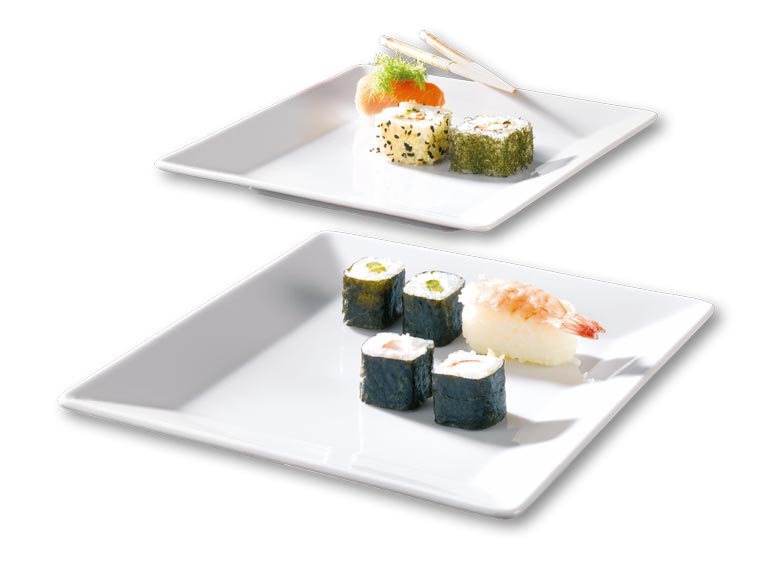 Assiettes à sushis, lot de 2