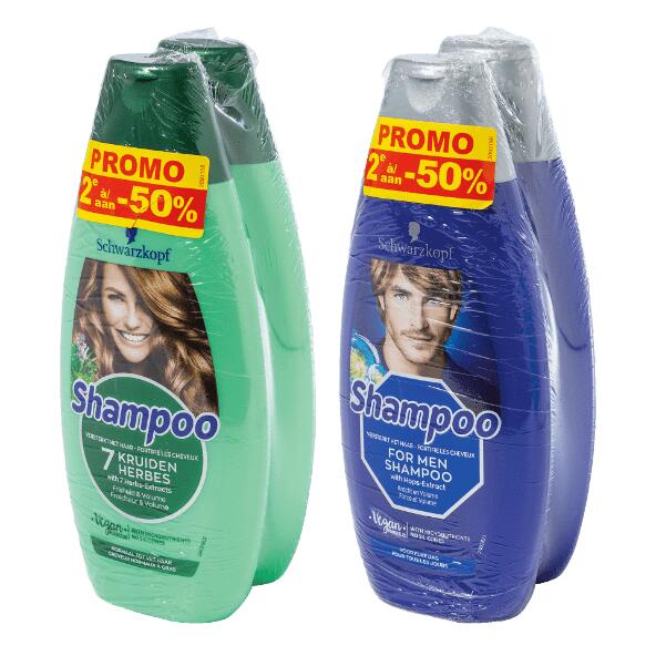 SCHWARZKOPF(R) 				Shampoing, 2 pcs