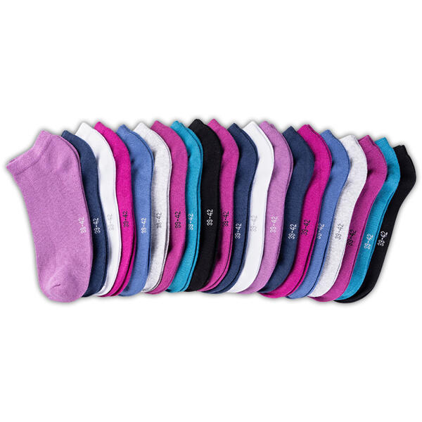Sneakersocken 20 Paar