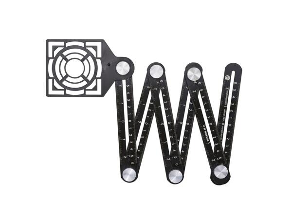 Combination square, mitre saw protractor, angle measurer or multi- purpose angle gauge