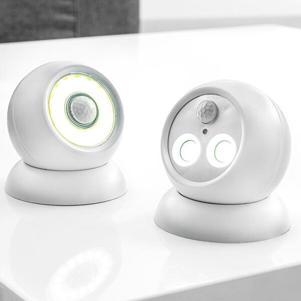 LED-Sensor-Kugelleuchte