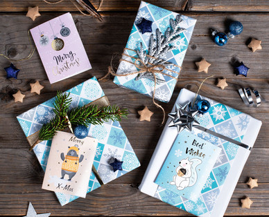 Weihnachts-Geschenkanhänger