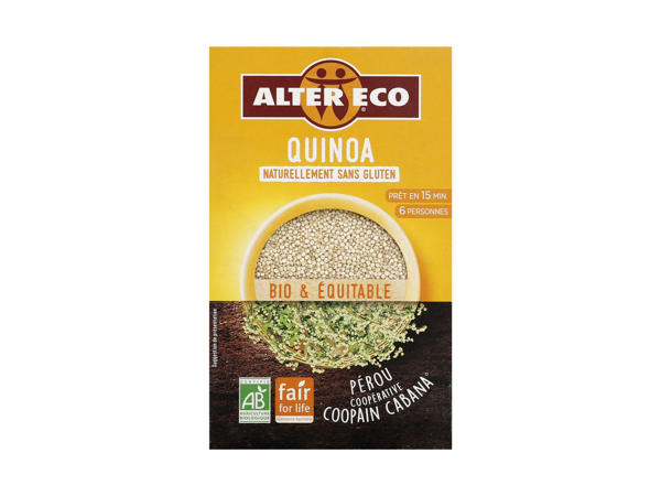 Alter Eco trio de quinoa ou quinoa Bio1