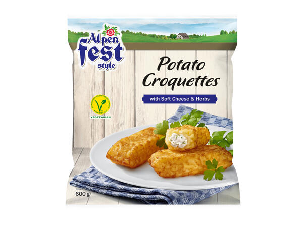 Filled Potato Croquettes