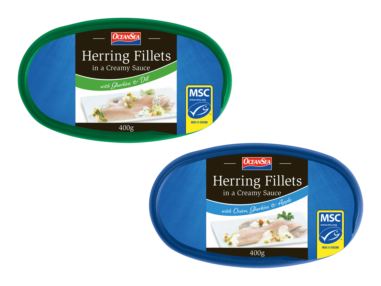 Filets de harengs à la crème MSC