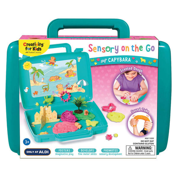 Creativity for Kids Capybara Travel Sensory Bin