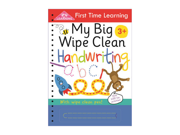 Igloobooks Wipe-Clean Book With Pen