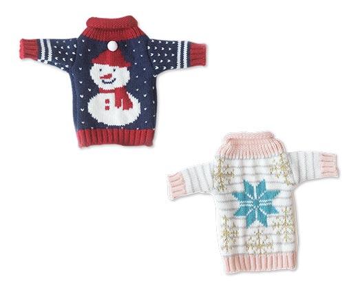 Merry Moments 
 Ugly Sweater Wine Bottle Cover