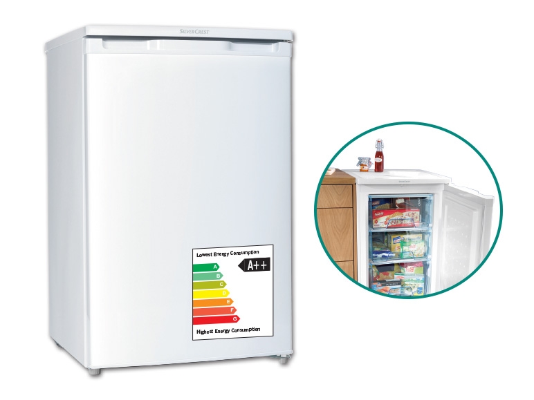 Silver Crest 86L Energy Saving A++ Table Freezer