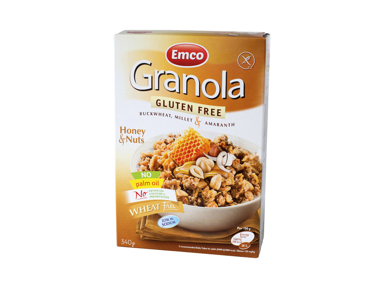 GRANOLA BEZ LEPKU