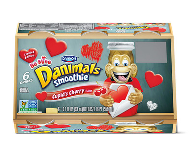 Dannon Danimals Be Mine Cherry Smoothies