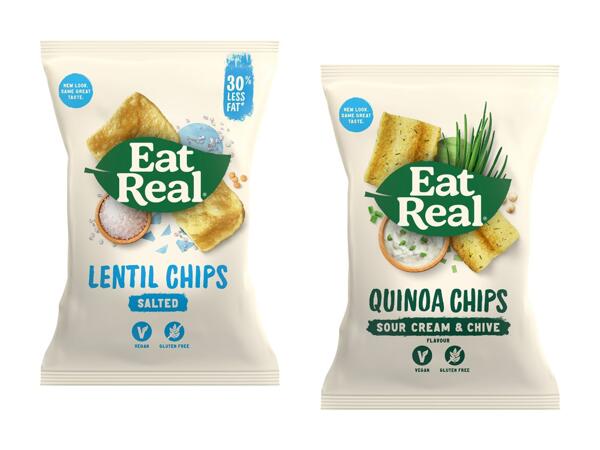 Chips de lentilles sel marin Eat Real