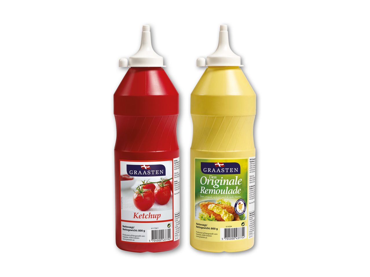 GRAASTEN Ketchup eller remoulade