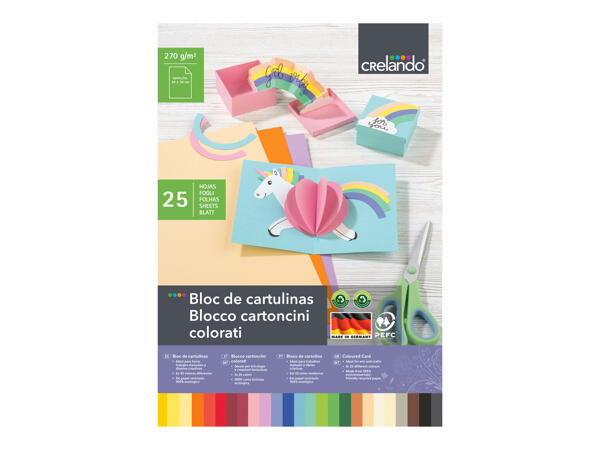 Coloured Card or Paper