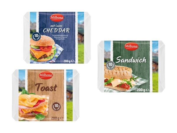 Fromage fondu en tranches (valable uniquement en Suisse romande)