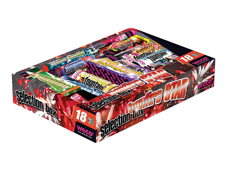 WECO Bonfire Star Selection Box