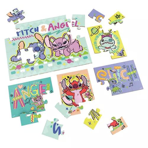 5 Piece Children's Wooden Puzzle - Stitch