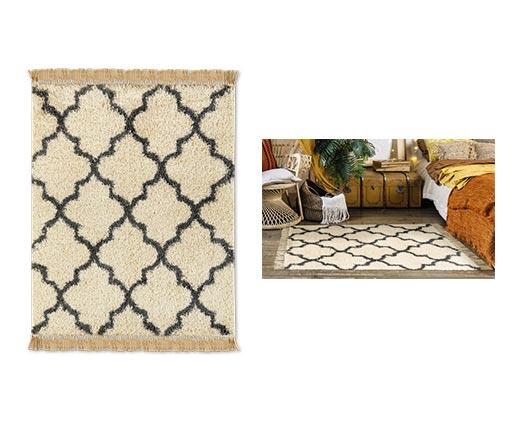 Huntington Home 
 4' x 6' Boho Shag Area Rug