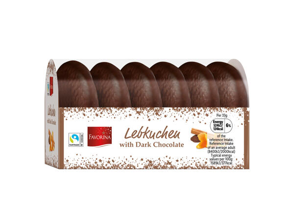 Favorina Chocolate Lebkuchen (Dark / Milk)