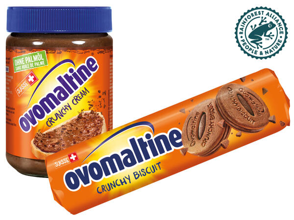Ovomaltine Crunchy Cream oder Crunchy Biscuit