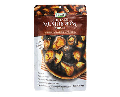 DJ&A Shiitake Mushroom Crisps 65g - Original