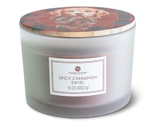 Huntington Home 
 Painted Lid Candle