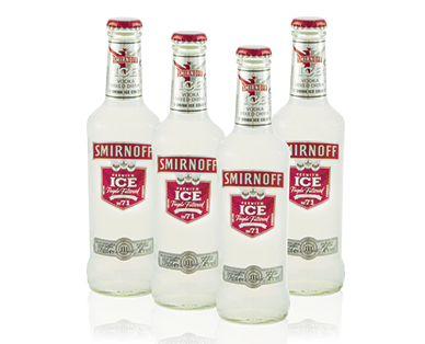 Smirnoff Vodka Ice 4 x 275ml