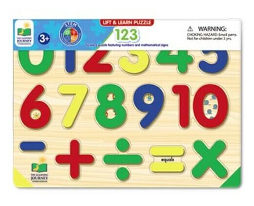 The Learning Journey 
 Lift & Learn Puzzle