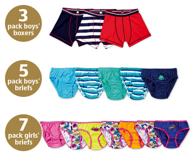 Children's Briefs and Boxers