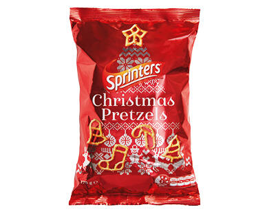 Sprinters Christmas Pretzels 175g